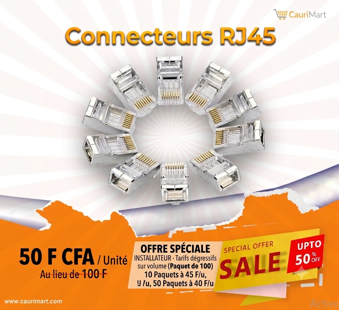 Connecteurs RJ45